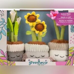 Plush Flower Plants Greenhouse by RUSS NEW IN BOX